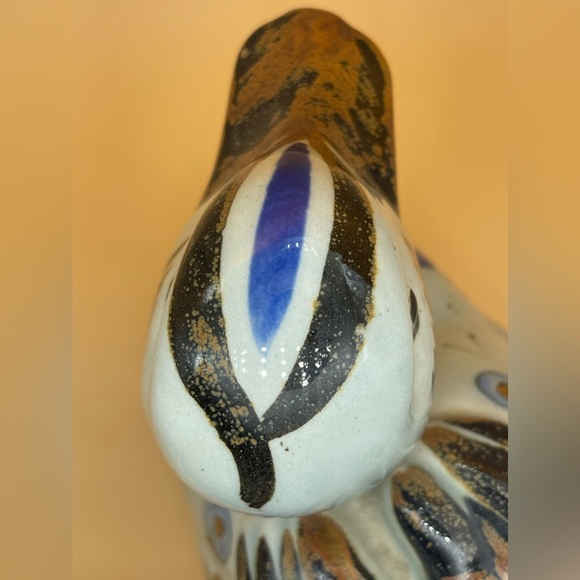Vintage Mexican Pottery Duck, Signed by El Palomar, Mexico - Picture 10 of 12